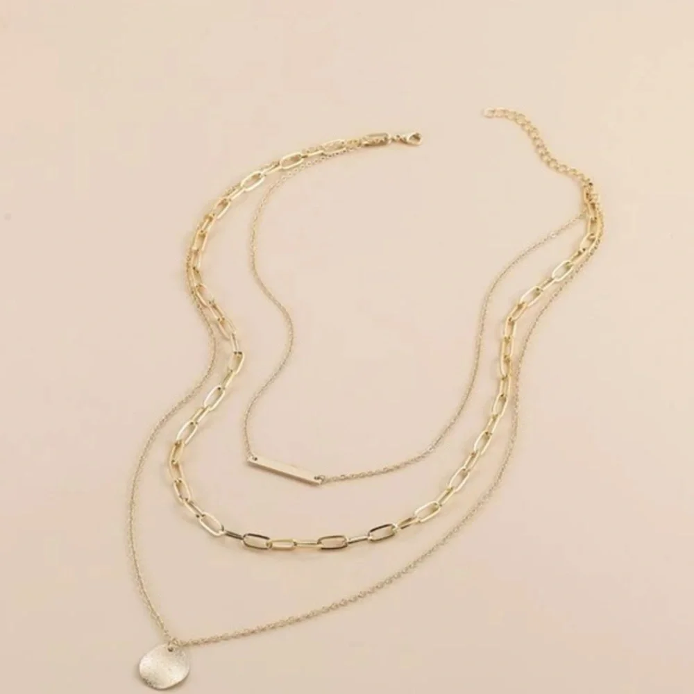 Gold Bar Necklace